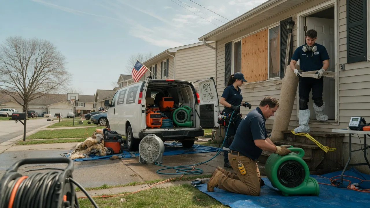 Water Damage Restoration in Mangum, OK near me